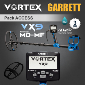Détecteur Garrett Vortex VX9 - Pack Access
