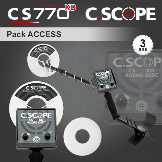 Détecteur C.Scope C.S 770 XD - Pack Access