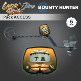 Détecteur Bounty Hunter Lone Star Pro - Pack Access