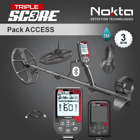 Détecteur Nokta Triple Score - Pack Access