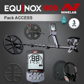 Détecteur Minelab Equinox 900 - Pack Access