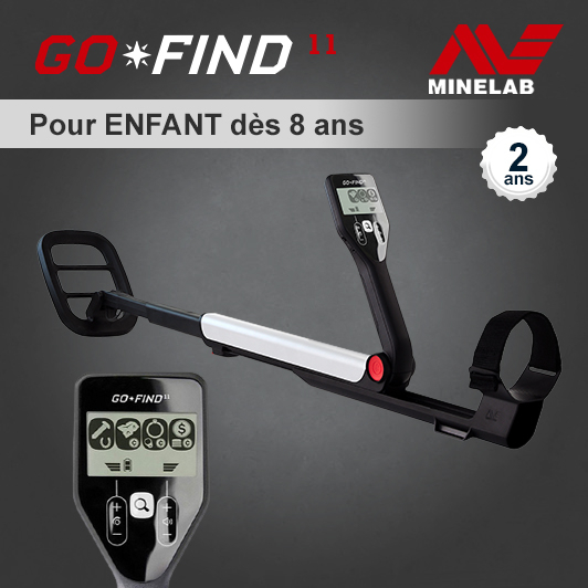 Détecteur Minelab Go-Find 11 - Enfant