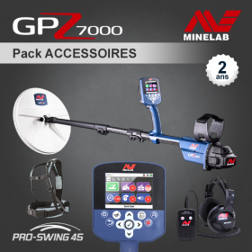 Détecteur Minelab GPZ 7000 - Pack Accessoires