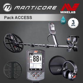 Détecteur Minelab Manticore - Pack Access