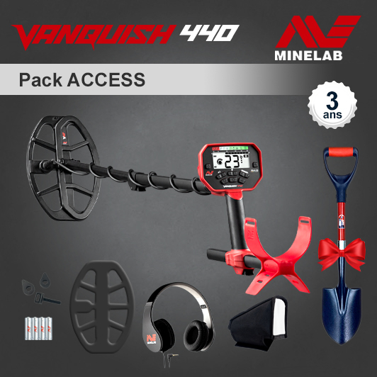 Détecteur Minelab Vanquish 440 - Pack Access
