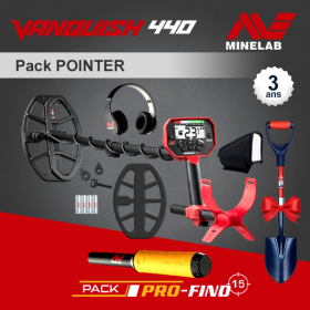 Détecteur Minelab Vanquish 360 - Pack Access