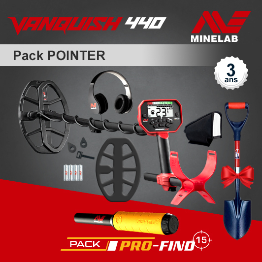 Détecteur Minelab Vanquish 360 - Pack Access