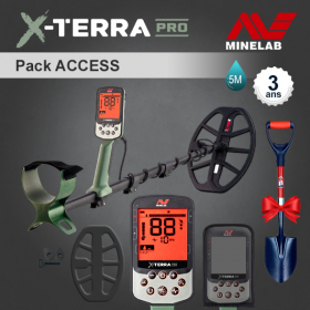 Détecteur Minelab X-Terra Pro - Pack Access