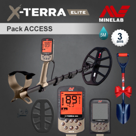 Détecteur Minelab X-Terra Elite - Pack Access