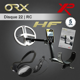  Détecteur XP ORX - 22 cm HF - Casque Filaire