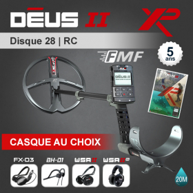 Détecteur XP Deus 2 RC Custom - 28 cm FMF