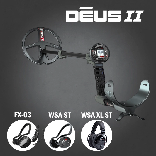 XP DEUS 2 WS6-ST Master - 22FMF - Casque au choix