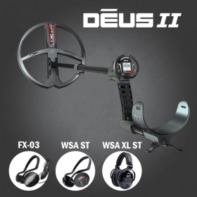 XP DEUS 2 WS6-ST Master - 28FMF - Casque au choix