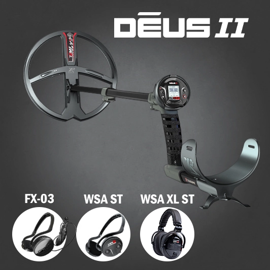 XP DEUS 2 WS6-ST Master - 28FMF - Casque au choix