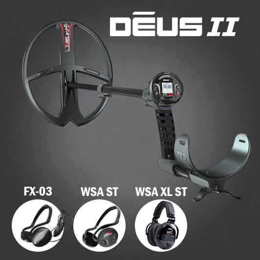 XP DEUS 2 WS6-ST Master - 34x28FMF - Casque au choix