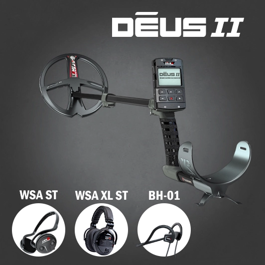 XP DEUS 2 RC - 22FMF - Casque au choix