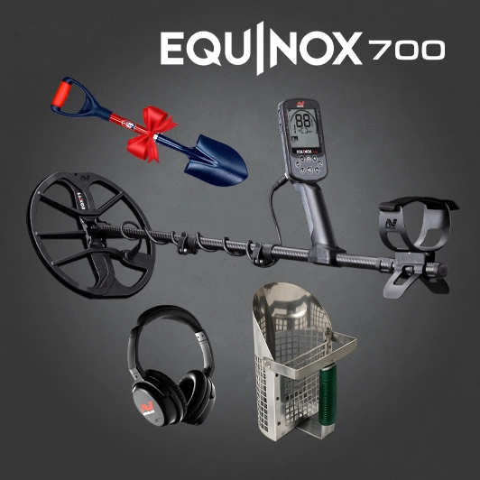 Détecteur Minelab Equinox 700 - Pack Plage