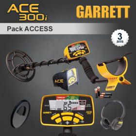 Le détecteur Garrett Ace 300i offre 8 niveaux de puissance pour une performance de détection optimale sur tous les terrains.