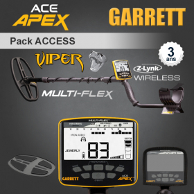 Détecteur Garrett Ace Apex Viper - Pack Access