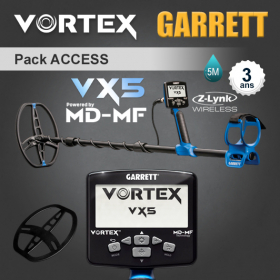 Détecteur Garrett Vortex VX5 - Pack Access
