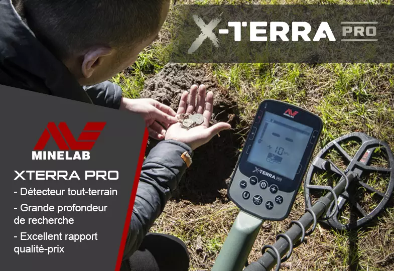 Minelab X-Terra Pro : notre avis après test